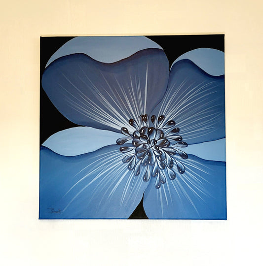 Fleur Imaginaire Bleu