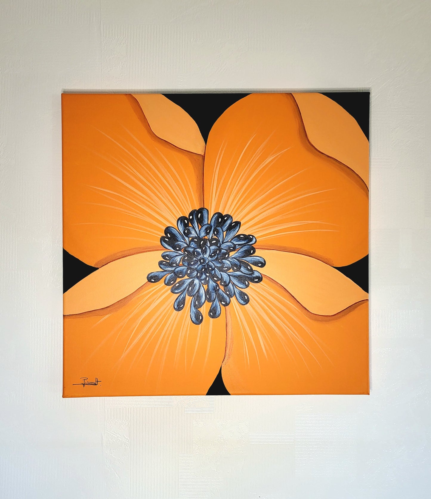 Fleur Imaginaire orange